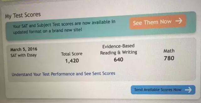 新舊SAT分數(shù)轉(zhuǎn)換