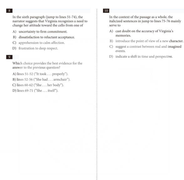 SAT3月北美真題 SAT3月北美真題