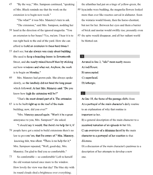 5月SAT亞太真題 5月SAT亞太真題