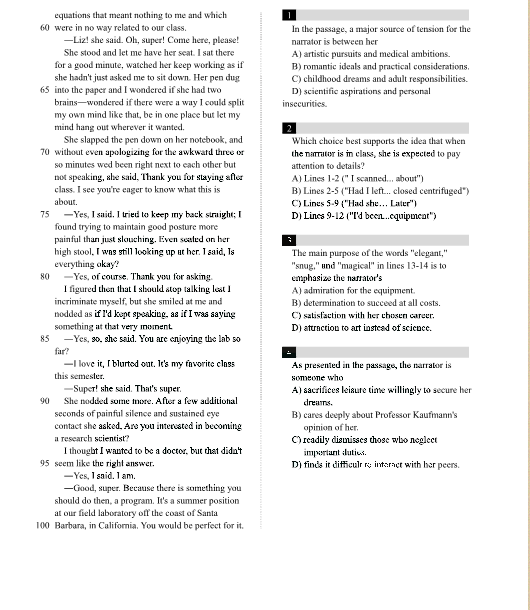 3月亞太SAT真題 3月亞太SAT真題