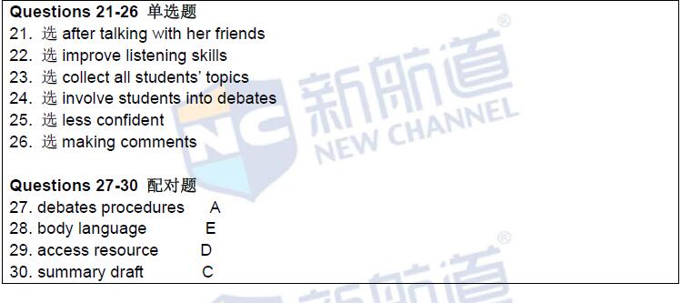 2016年3月12日雅思真題回憶及解析