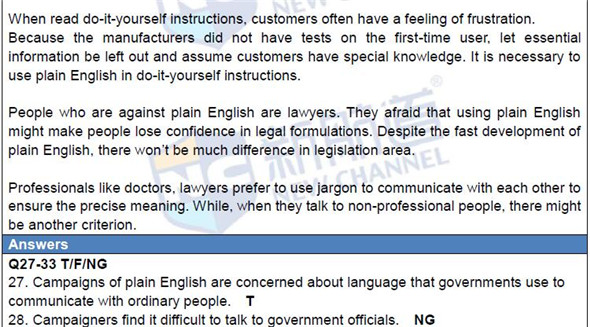 新航道2016.04.16雅思考試題目+答案回憶