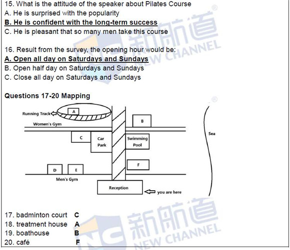 2016.04.30雅思真題回憶(題目+答案)