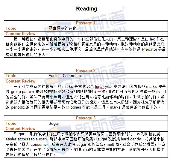 2016年5月22日托福真題回憶