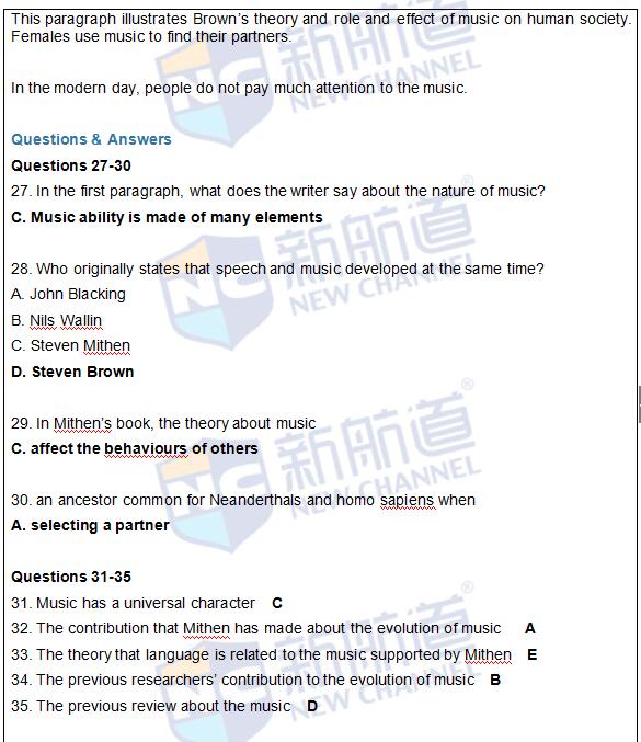 2016年5月28日雅思真題原文回憶及解析