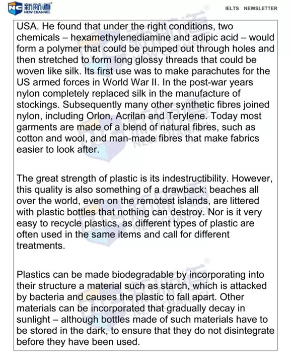2016年6月4日雅思機經原文回憶及解析